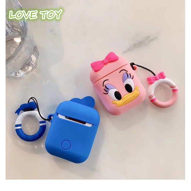 Ốp Hộp Đựng Tai Nghe Nhét Tai Silicon Cho Airpods 1 / 2