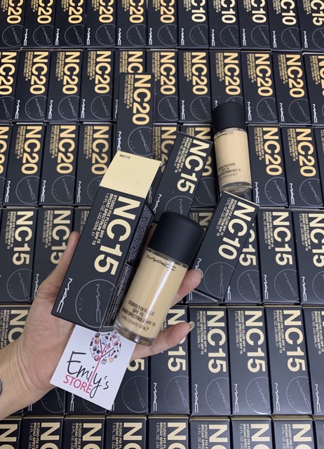 [Mã 159FMCGSALE giảm 8% đơn 500K] Kem nền MAC Studio Fix Fluid SPF15