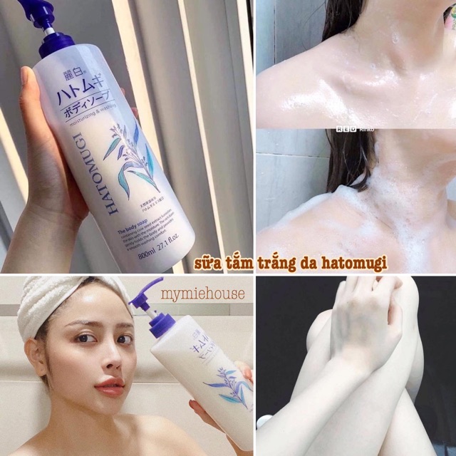 SỮA TẮM TRẮNG DA HATOMUGI