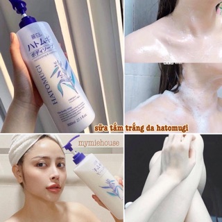 Sữa tắm trắng da hatomugi