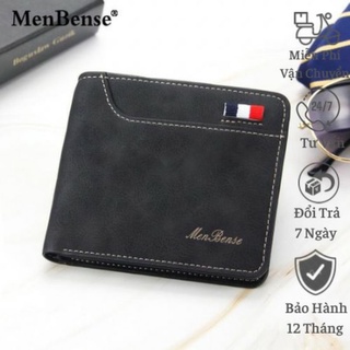 Ví da nam menbense phong cách trẻ trung ,bóp nam cao cấp, kiểu dáng nam tính mạnh mẽ - chất da pu cao cấp ms06