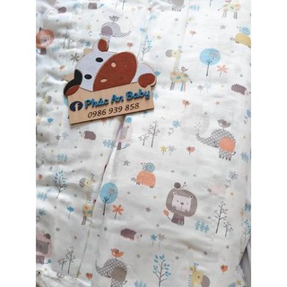 2 chăn đắp lớn từ vải xô