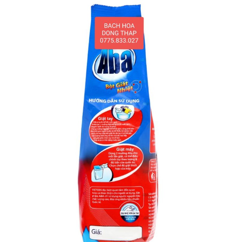 Bột giặt nhiệt ABA 400gr , 770gr