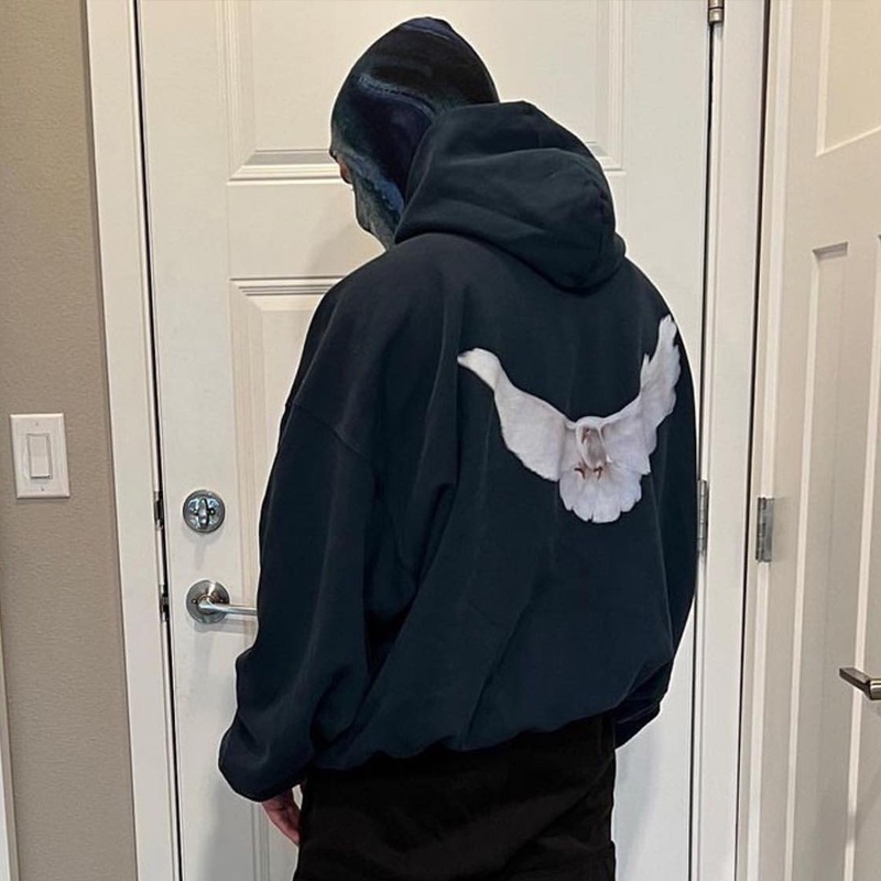 Thương Hiệu Mới Áo Hoodie Kanye YZY Chung Ba Tầng Phong Cách Đường Phố Mỹ Cao Cấp Cho Nam Và Nữ