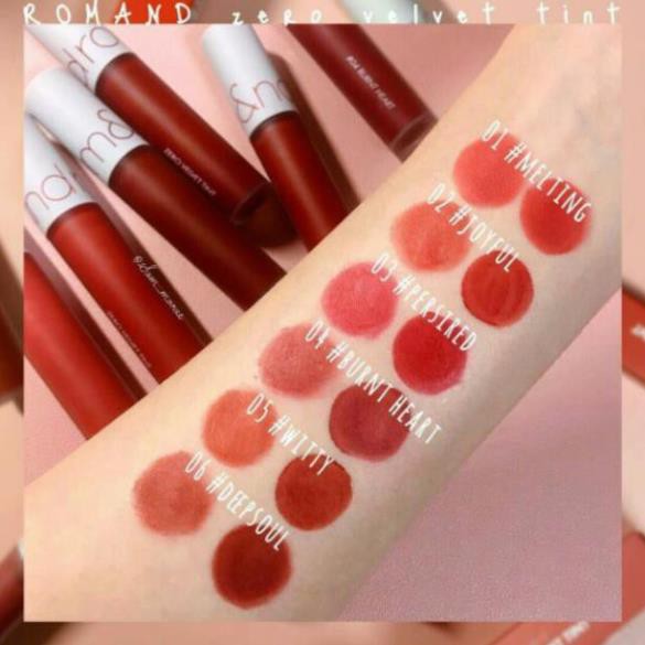 [FREESHIP] - [CHÍNH HÃNG] - Son kem lì cực nhẹ môi Romand Zero Velvet Tint 5.5g | BigBuy360 - bigbuy360.vn