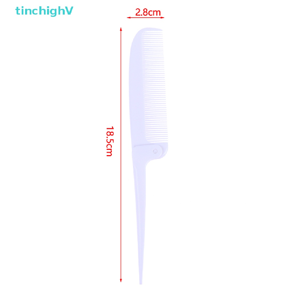 Lược Chải Tóc Massage Da Đầu Có Thể Gấp Lại Thiết Kế Đuôi Nhọn