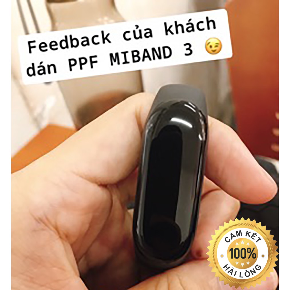 Mi Band 4 / Miband 4 PPF NEWMOND Kim Cương - Chịu Lực - Chống Trầy Xước Tuyệt Đối