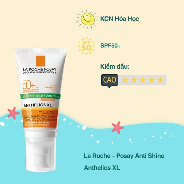 Kem Chống Nắng La Roche Posay Anthelios Gel Cream SPF 50+ Cho Da Dầu - Skin.authentic | BigBuy360 - bigbuy360.vn