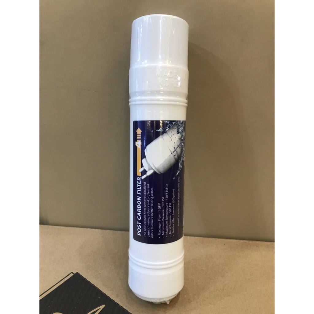 4 Lõi Lọc Nước U/F  Nhập Hàn Quốc - Made in Korea -  Dùng để thay thế cho máy lọc nước nóng lạnh
