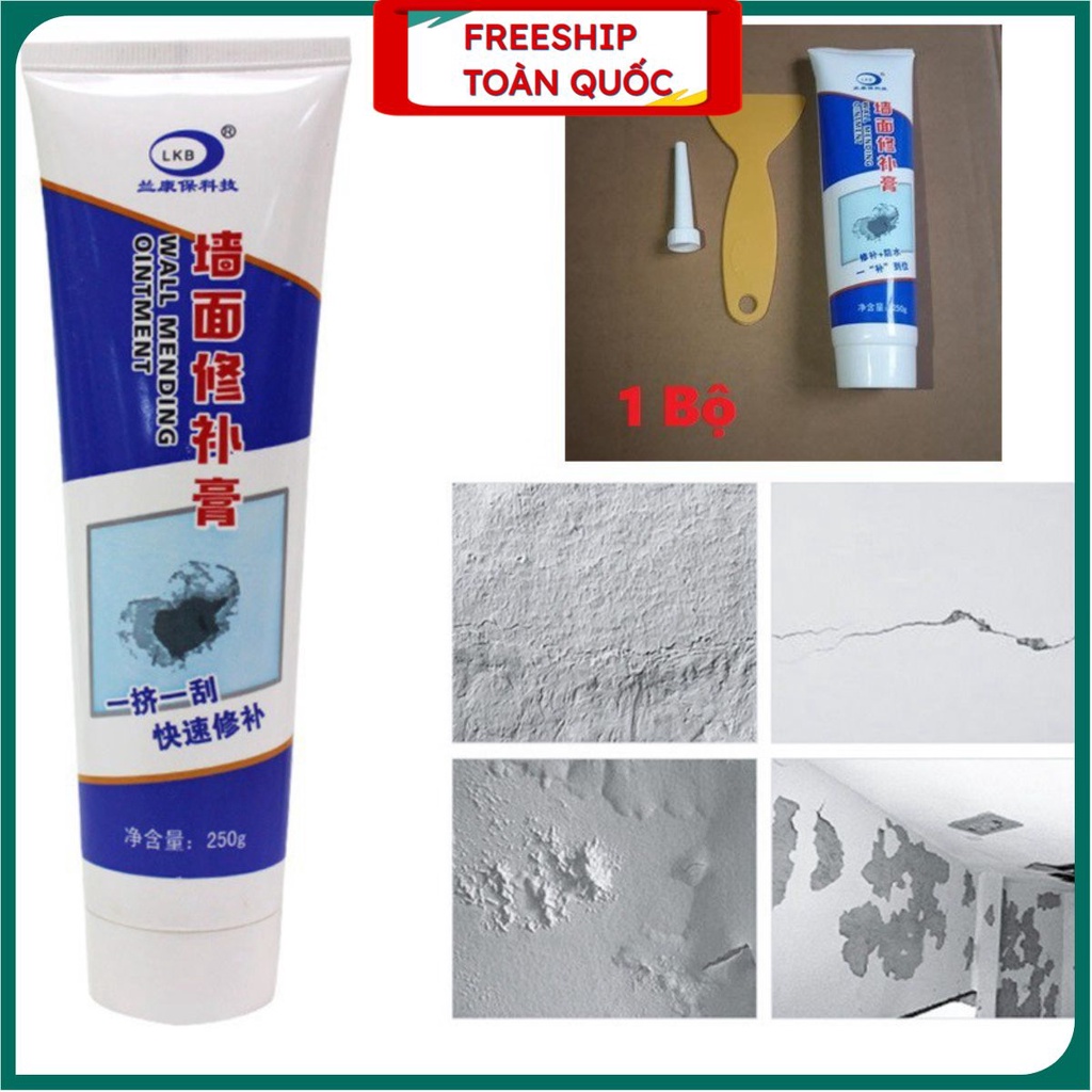 Keo Vá Vết Nứt Tường Nhà Cao Cấp Chống Nước Chống Mốc .