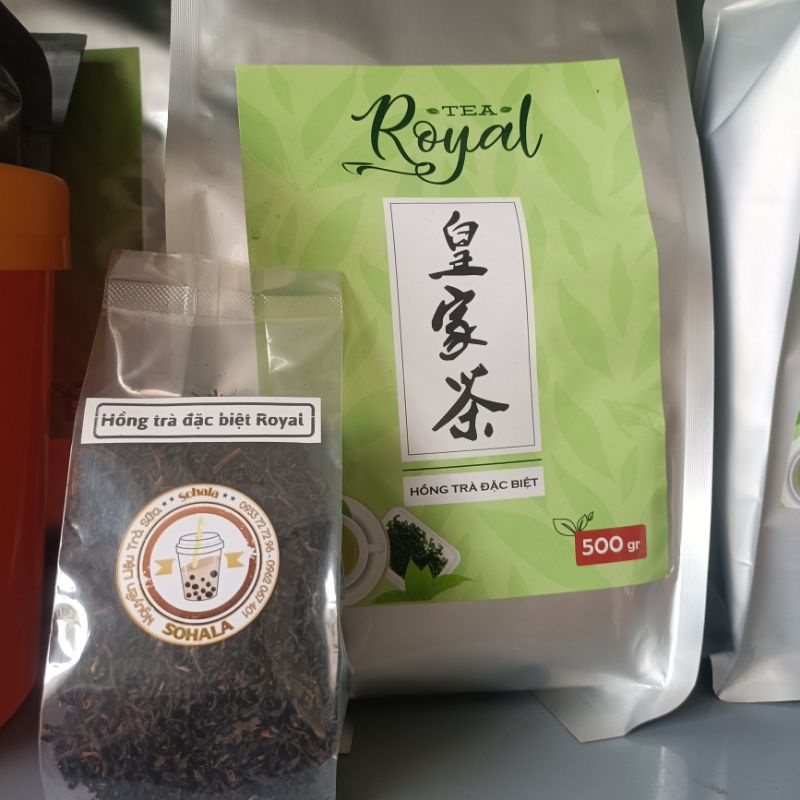 Hồng trà đặc biệt Royal túi nhỏ 100g pha trà sữa tiện lợi