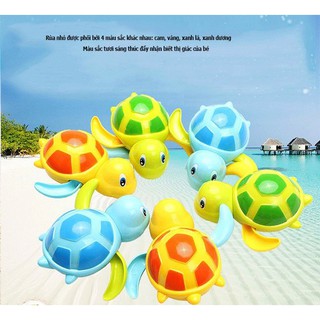 Bộ 3 Con rùa bơi trong nước cho trẻ nhỏ tắm