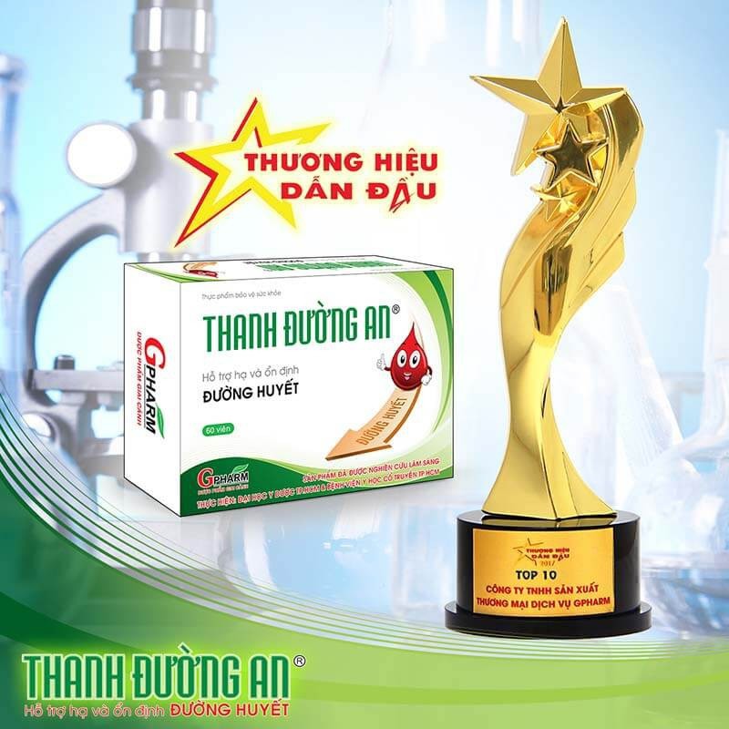 Thanh Đường An - Viên uống hỗ trợ hạ &amp; ổn định đường huyết - cvspharmacy