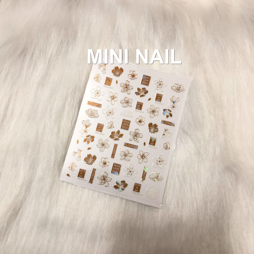 Sticker dán nail [mã CA-CB-CJ]