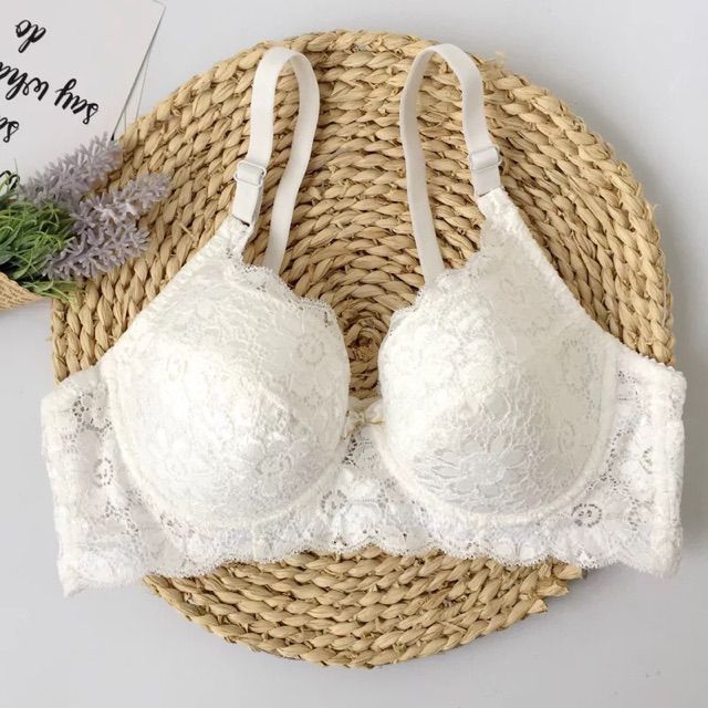Áo lót ren có gọng ko mút cho chị e ngực to nhé