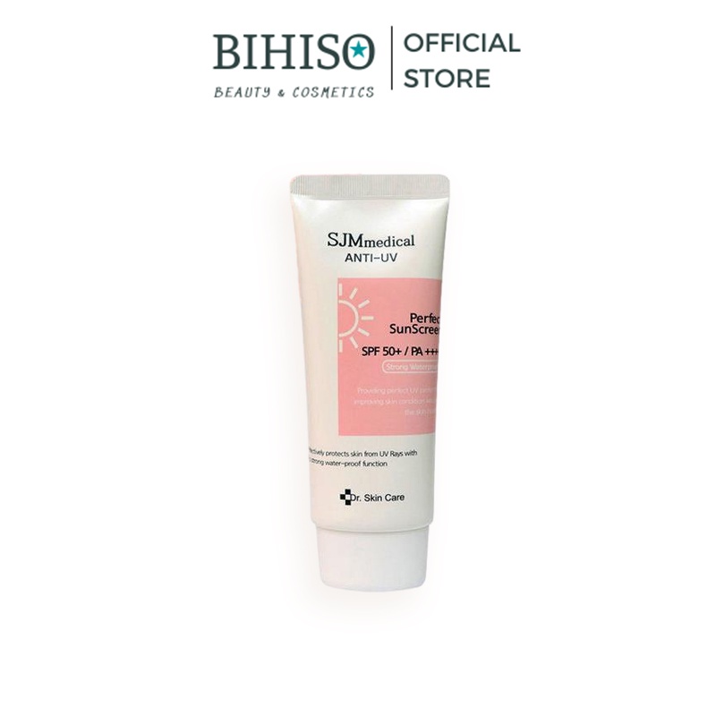 Kem chống nắng chống nước SJM Medical Anti UV SunScreen SPF50/PA+++ 60ml - CN05