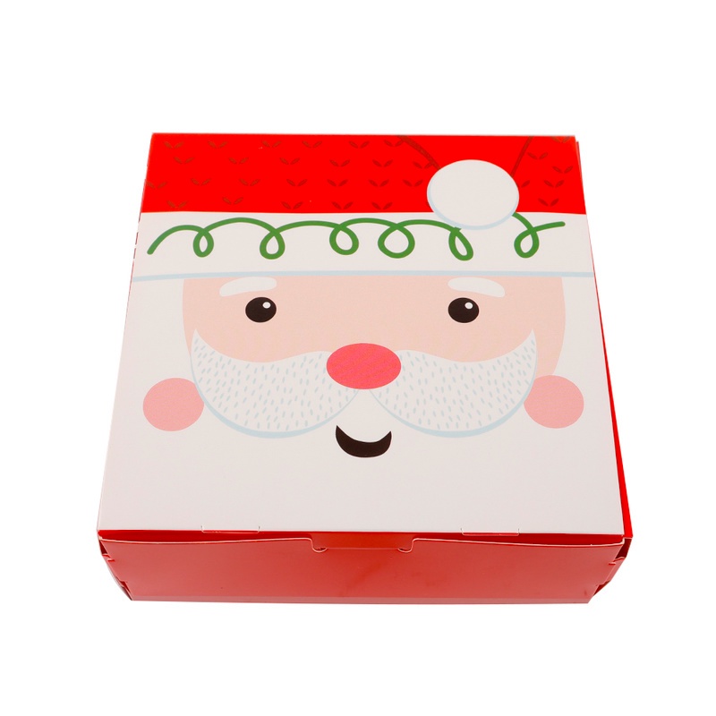 Hộp đựng bánh kẹo hình ông già noel/người tuyết chất lượng cao thân thiện với môi trường