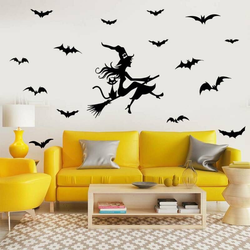 Sticker Dán Cửa Sổ Trang Trí Halloween