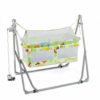 Nôi võng điện 2 in 1 cho bé