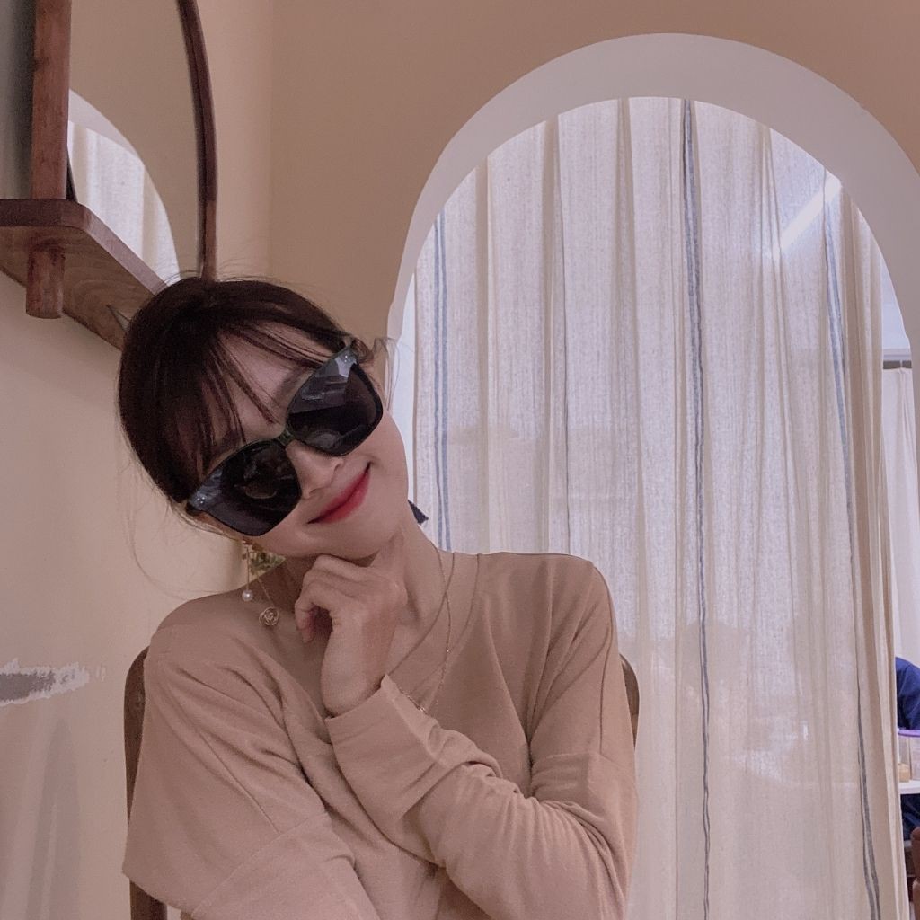 Kính mát mắt vuông bản to chống tia UV, Kính râm mát nữ thời trang cá tính 3 màu lựa chọn 231 | BigBuy360 - bigbuy360.vn