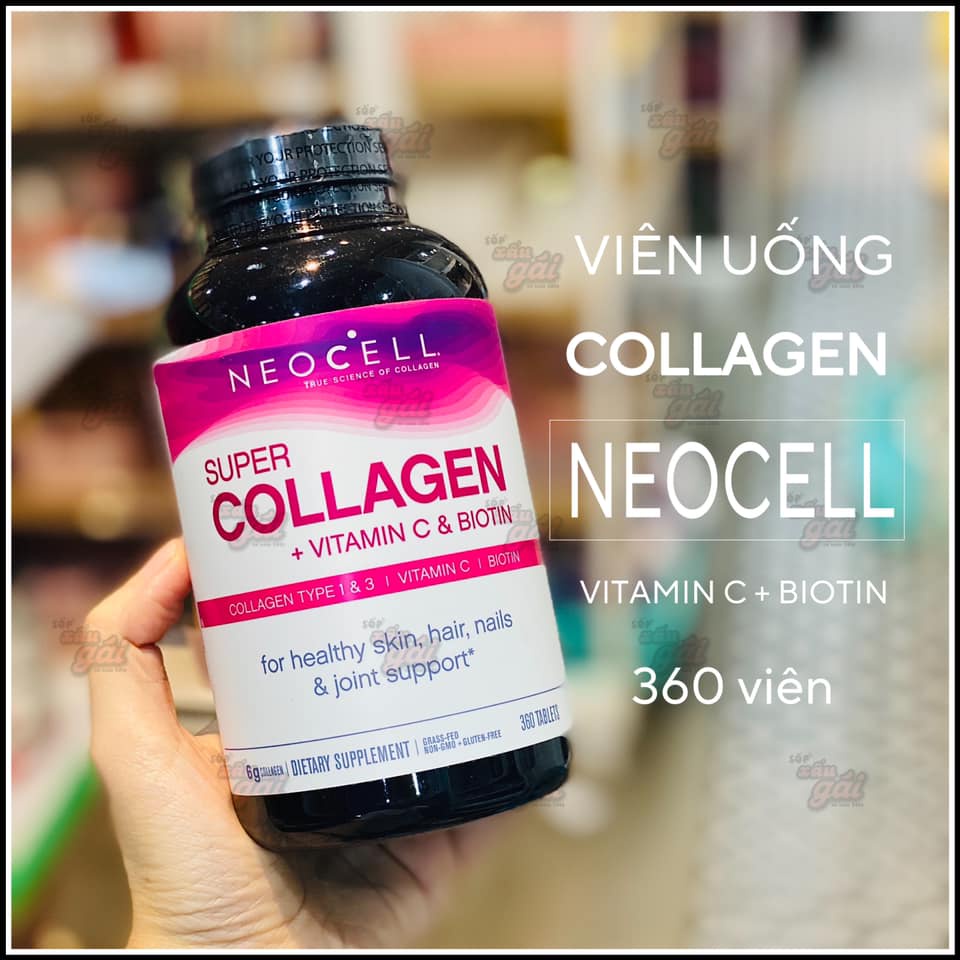 Viên Uống Super Collagen Neocell +C 250 viên/ 360 viên