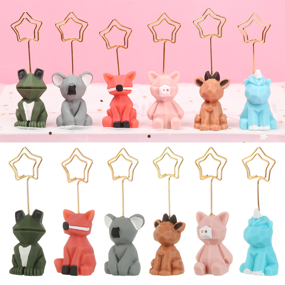 ME Koala Paper Clip Photo Paper Memo Clips Note holder Birthday gift Animal shape Kawaii Desk Decorative Photo Stand