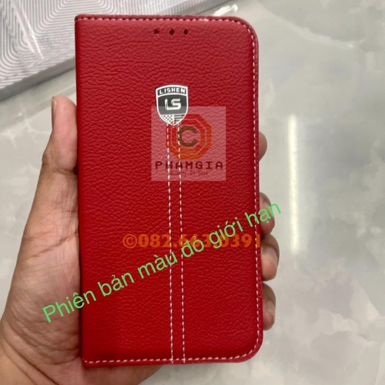 Bao da Vsmart Aris/ Aris pro  nắp gập, chống đỡ xem phim, chất da sang trọng