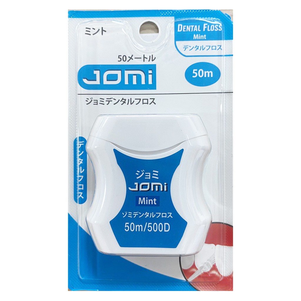 Jomi Chỉ Nha Khoa Dental Floss Mint Hương Bạc Hà Dental Floss Mint 50m