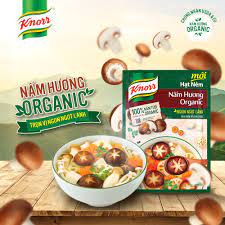 Hạt nêm Knorr Nấm hương Organic