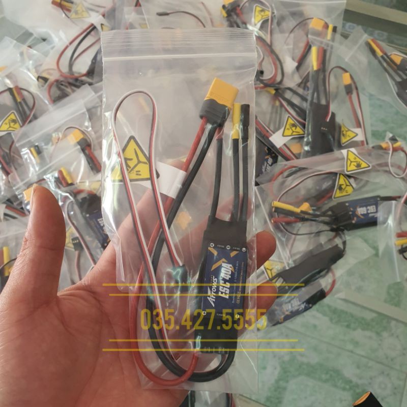 ESC Không Chổi Than Arrows hobby 40A 2s- 4s XT60.