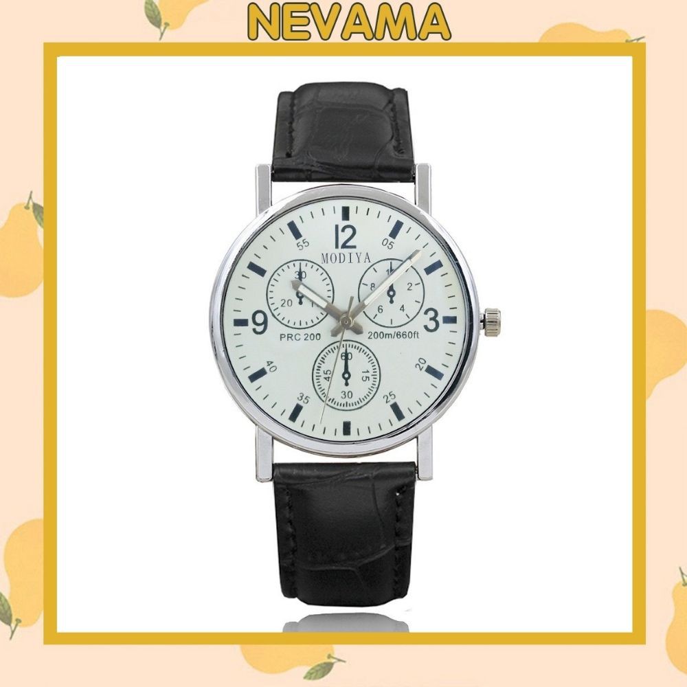 Đồng hồ đeo tay nam dây da Modiya lịch lãm Siêu đẹp DH97