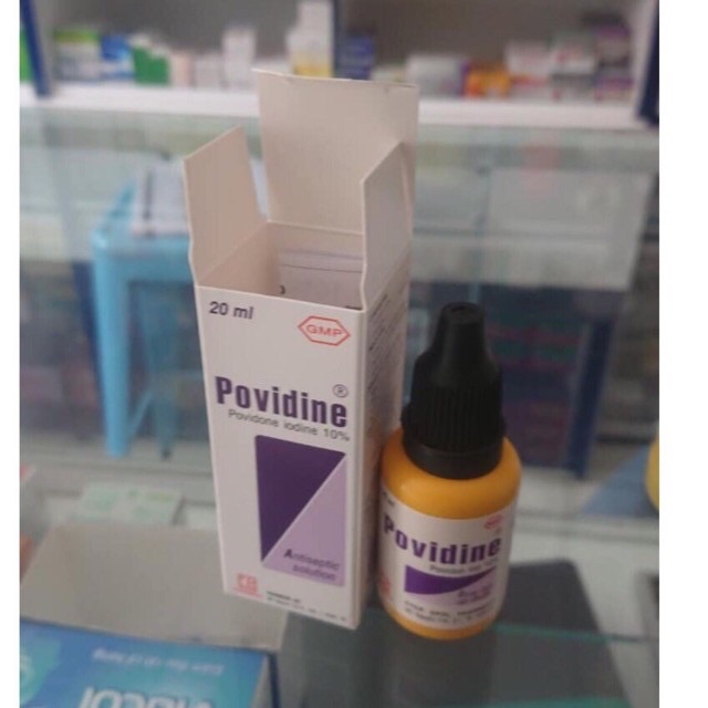 POVIDINE sát khuẩn vết thương chai 20ml và 90ml