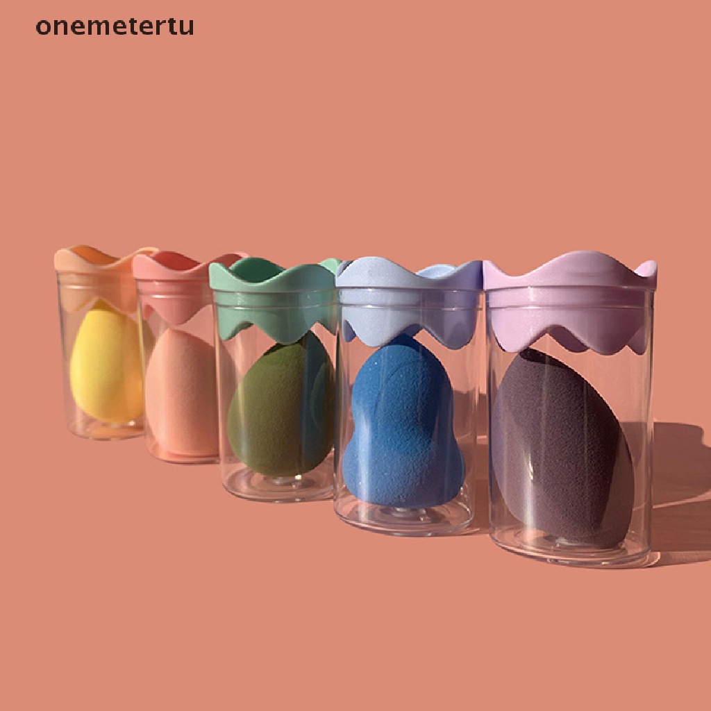 [Hàng mới về] Bộ hộp đựng bông phấn trang điểm nền