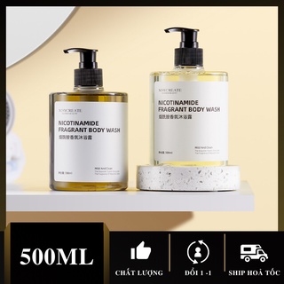 [Hàng có sẵn] Combo Sữa Tắm & Body Lotion MAYCREATE Niacinamide Nước Hoa Dài Lâu, Chiết Xuẩt Lành Tính Unisex