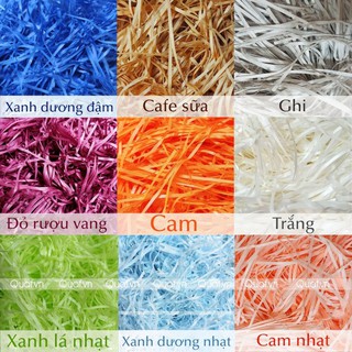 (100g) Giấy Rơm Lót Hộp Quà