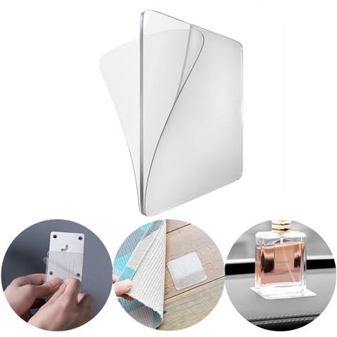 Keo trong suốt hai mặt dán tường chống thấm nước tiện dụng cho nhà tắm