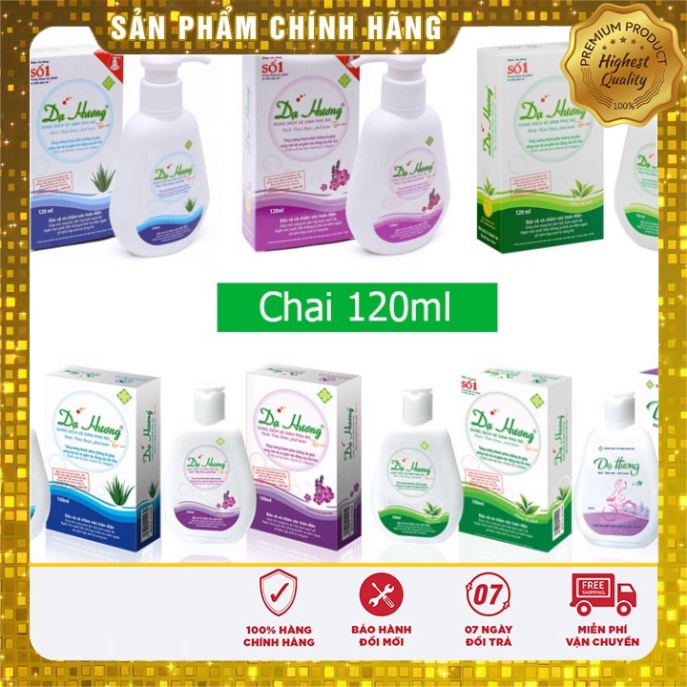 [Chính hãng] Dung dịch vệ sinh phụ nữ Dạ Hương (Chính hãng)  Date mới