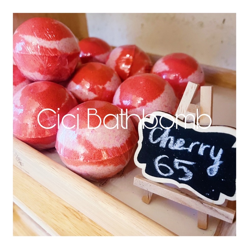 Bom tắm Chery ( Cherry Bath Bomb )