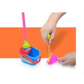Bộ đồ chơi dụng cụ lau Dọn nhà cửa 10 món - Bộ sửa chữa cơ khí