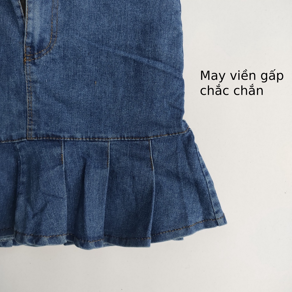 chân váy đuôi cá - chân váy jean dáng ngắn CV02 | BigBuy360 - bigbuy360.vn