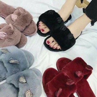 Dép lông tai thú cực yêu