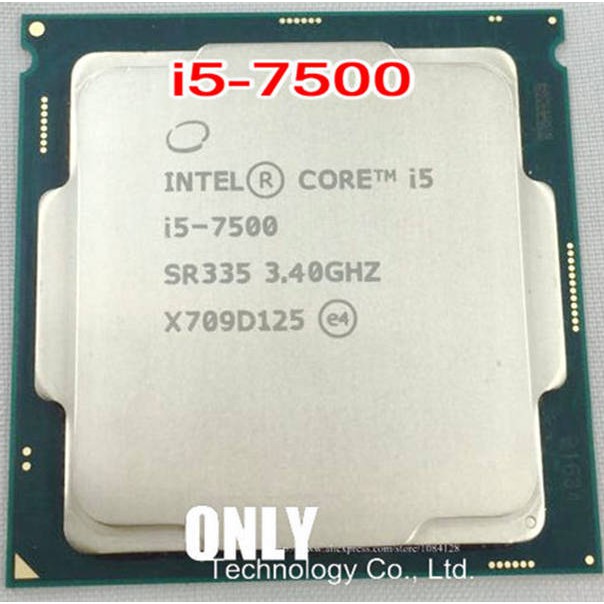 (Sale 6.6 Toàn Sàn) Vi Xử Lý Intel Core i5-7500 3.4 GHz 6MB HD Graphics 600 Kabylake cũ tháo máy