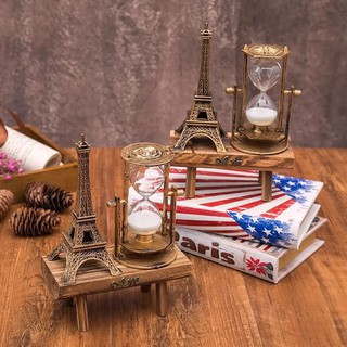 Mô hình tháp Eiffel đồng hồ cát