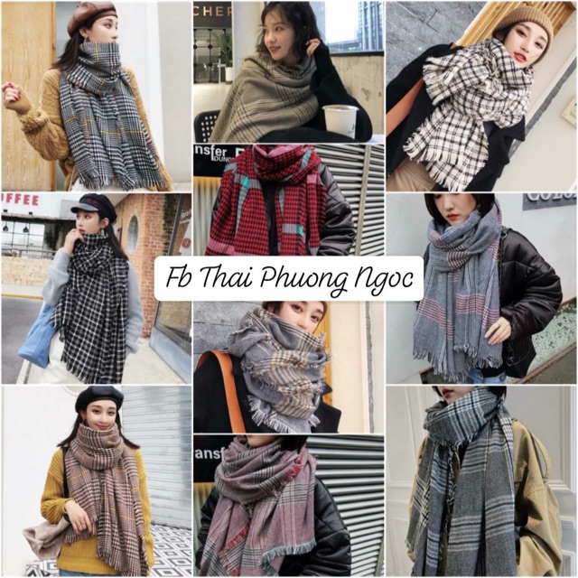 Khăn Len Sợi Dệt