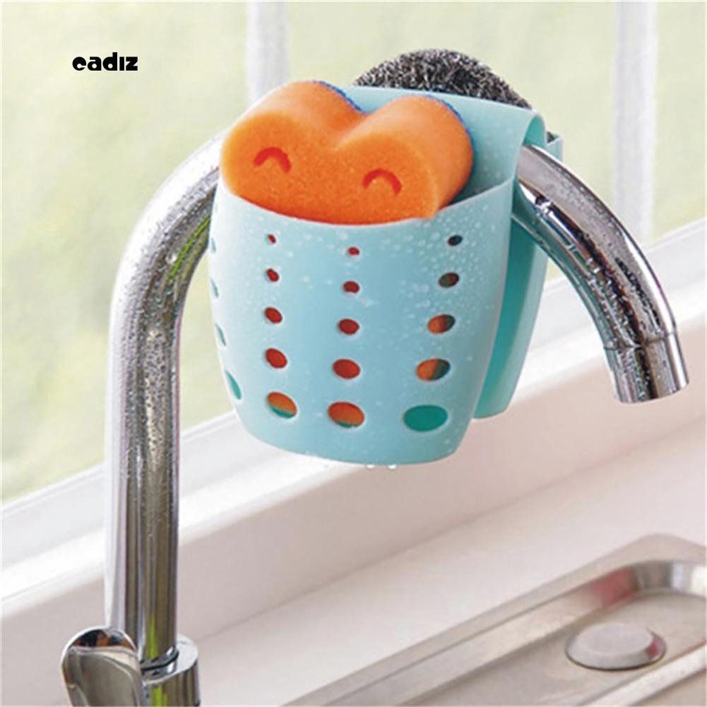 ☆Rổ Đựng Mút Rửa Chén Treo Bồn Rửa Tiện Lợi