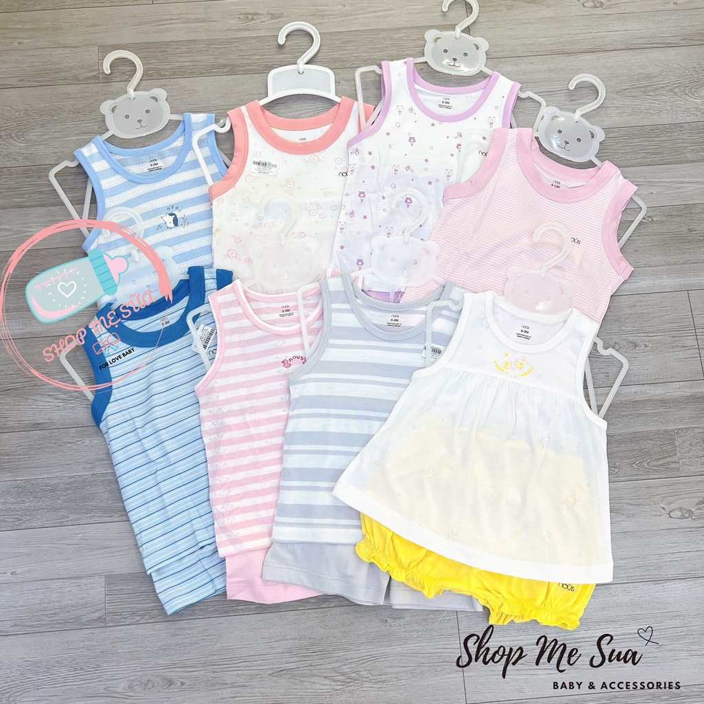 Nous Bộ ba lỗ cho bé chất liệu petit và nuair cho bé từ 6m đến 2y