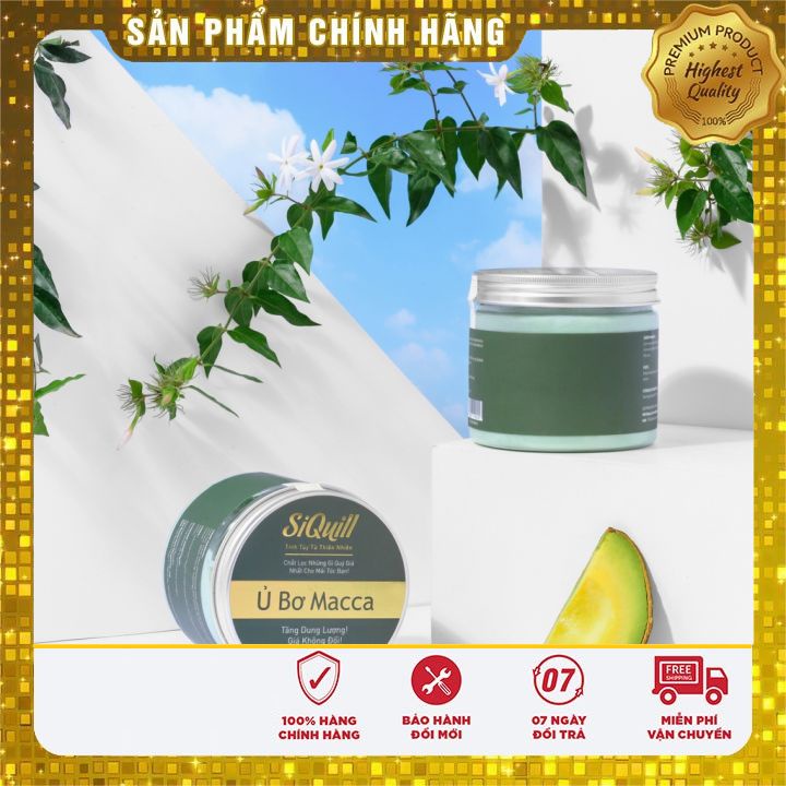 Mặt Nạ Ủ Phục Hồi Tóc SiQuill Bơ Macca