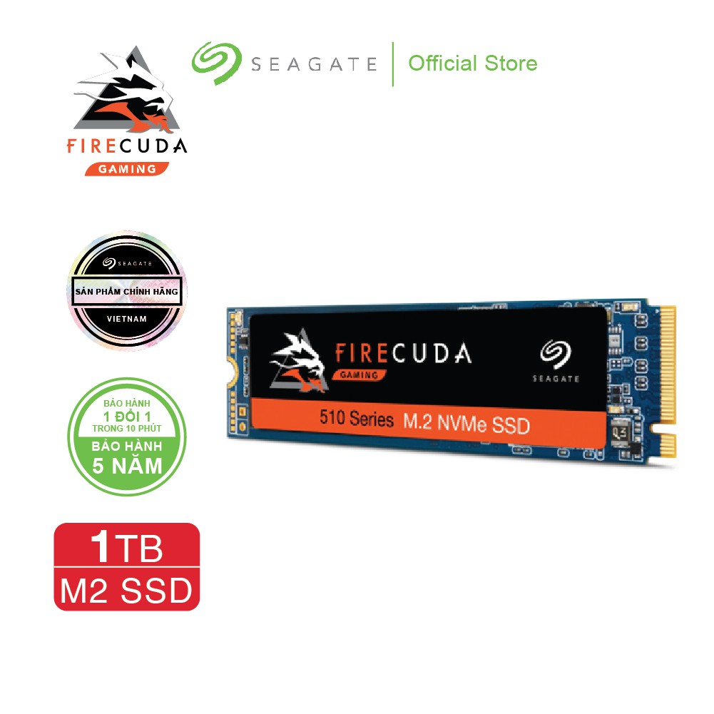  Ổ cứng SSD M.2 2280-S2 PC SEAGATE FireCuda 520 1TB_ZP1000GM3A002