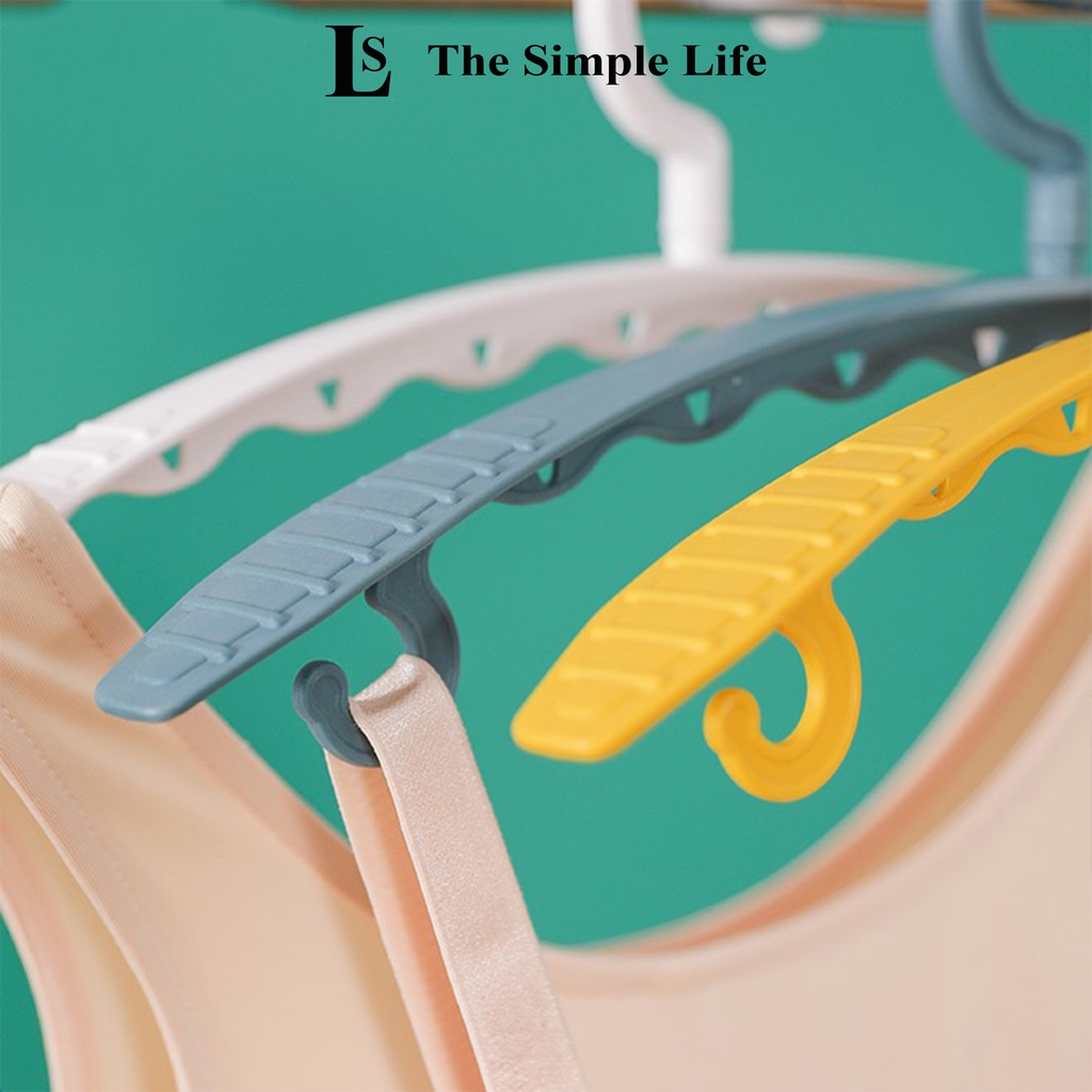 Móc treo quần áo nhiều kẹp, kẹp phơi, treo quần áo bằng nhựa, chống trượt, chắc chắn đa năng, tiện dụng [CHÍNH HÃNG]