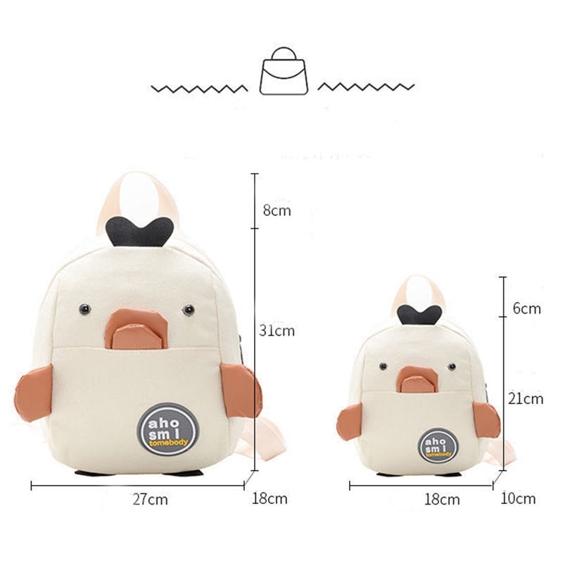 Balo hình chú chim dễ thương thời trang cho bé từ 3-6 tuổi đi học mẫu giáo